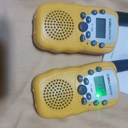 Wireless Intercom T-388 Set of 2 Like New with Built-in Light