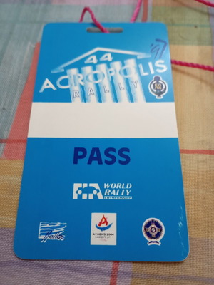 Pass from the 44th Acropolis Rally