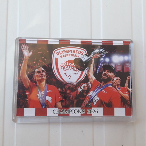 Olympiacos Champions 2026 Magnet new