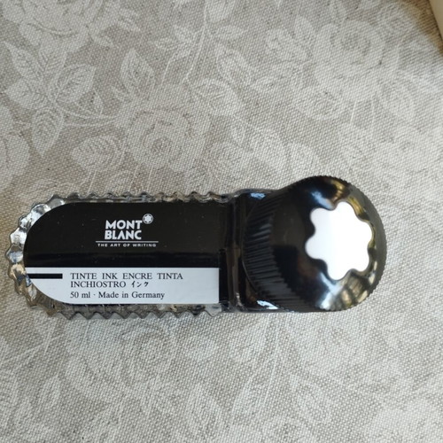 Mont Blanc ink used, vintage Schwartz Black for pens