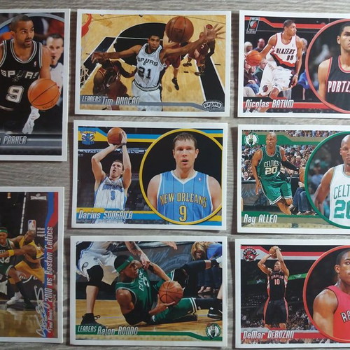 Panini NBA Basketball Stickers 2010 new, pack of 95 pieces
