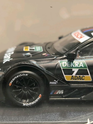 BMW M4 DTM toy car scale 1 43 new