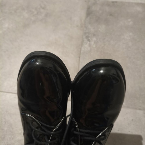 Esmara Oxford shoes black patent leather like new, size 37