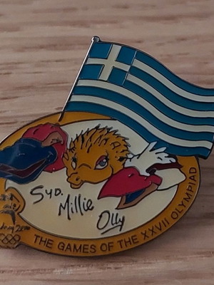 Sydney 2000 pin used, collectible authentic