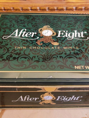 Συλλεκτικό κουτί After Eight μεταχειρισμένο, τσίγκο 1994