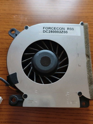 Laptop fan Forcecom F603-CW used, brushless motor