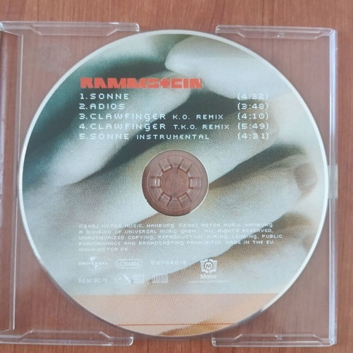 Rammstein CD maxi single, rock