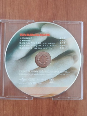Rammstein CD maxi single, rock