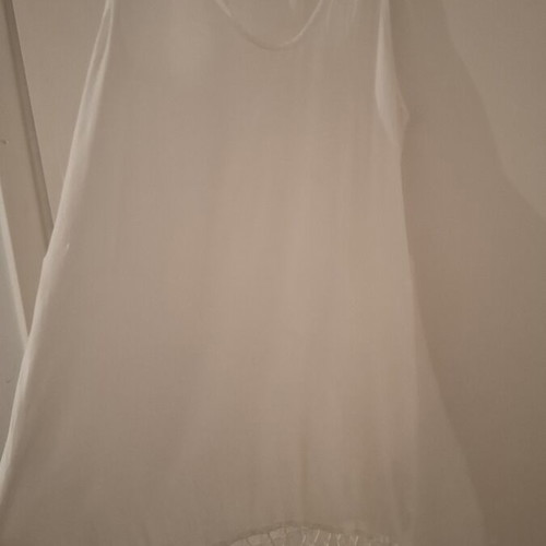 White kaftan Achilleas Accessories like new, breathable fabric