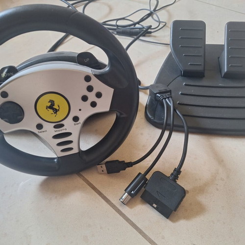 Thrustmaster Universal Challenge 5-in-1 Racing Wheel used, PC and retro consoles
