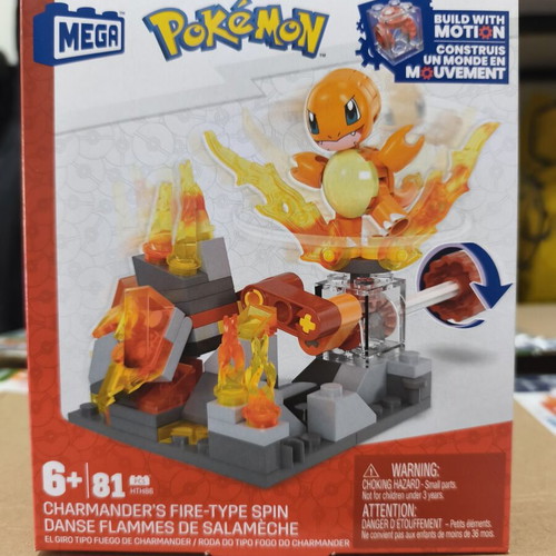 Pokemon Mega Charmander toy new, Mattel