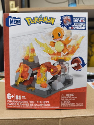 Pokemon Mega Charmander toy new, Mattel