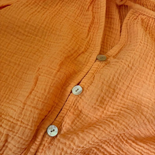 Summer blouse like new, orange, size L