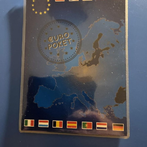 Euro Coin Folder New, First Sets from 11 Countries