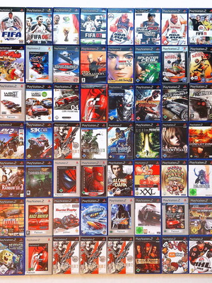 PS2 Games μεταχειρισμένα σε προσφορά, μεγάλη συλλογή PlayStation 2