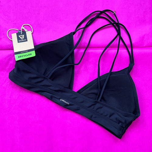 Brunotti Delohinia Women Bikini Top New Black Size M 40 EU