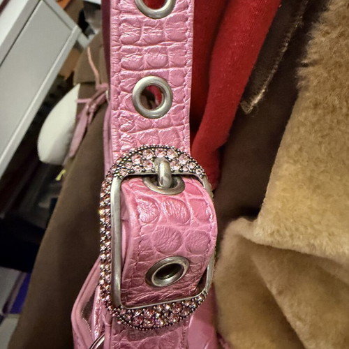 Balenciaga Le Cagolle Small Bag like new, pink, crossbody