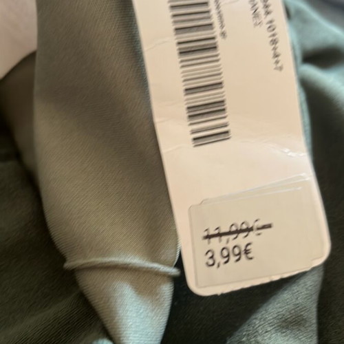 Celestino pants new, size M-L, olive green with pockets and elastic