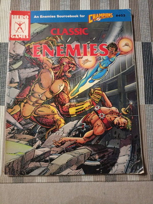 Classic Enemies #403 Hero Games comic book used