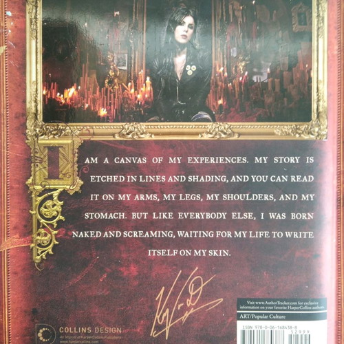 Kat Von D High Voltage Tattoo book used, English