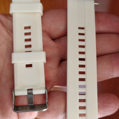 Silicone watch strap 22 mm for all smartphones