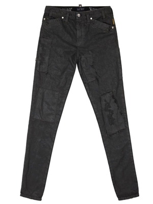 Дънкови панталони Armani Jeans The Flag Limited Edition No.147/200 черни нови