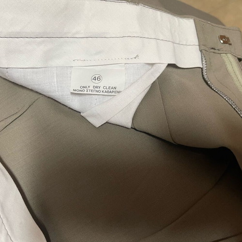 Italian men's suit like new, green, size XL
