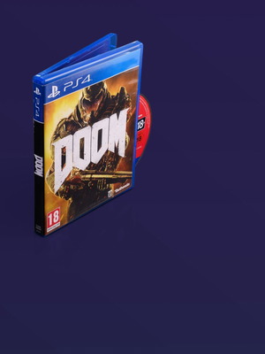Uncharted The Lost Legacy PS4 και Doom PS4 μεταχειρισμένα παιχνίδια