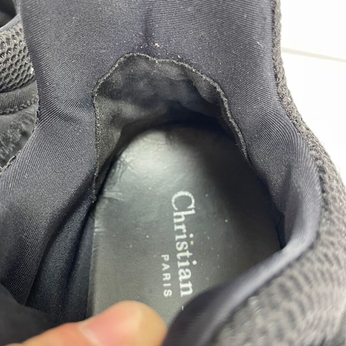 Dior D-Wander sneakers like new, black, size 38.5