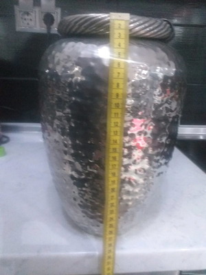 Metal vase