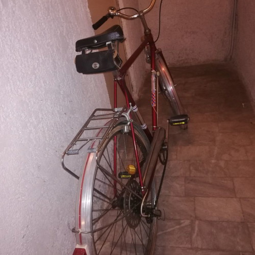 Eska 3-speed bicycle used, red city bike