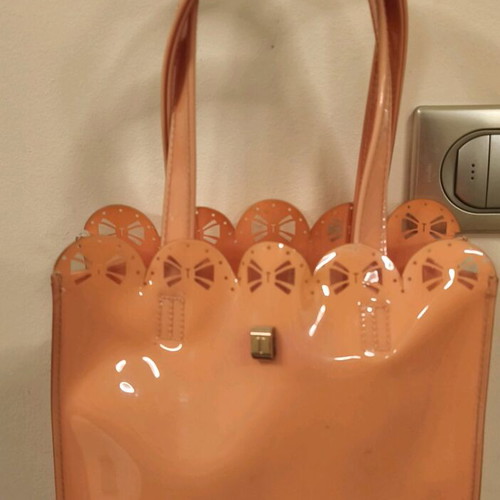 Ted Baker Handbag used, medium size pink/peach color