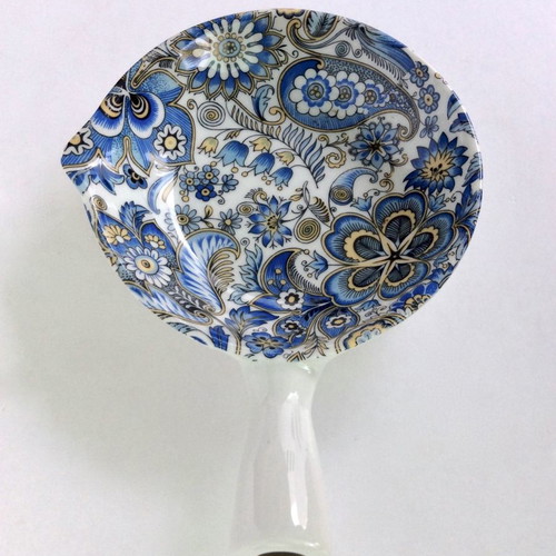 Limoges porcelain bowl used with handle and vintage spout