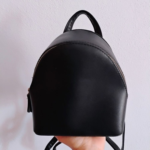 Bershka small black backpack like new