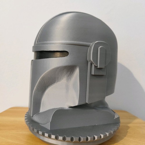 Mandalorian headset stand new, 3D printed support for headphones