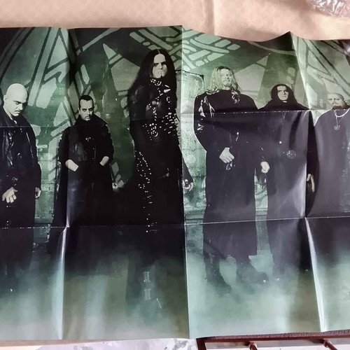 Dimmu Borgir Puritanical Euphoric Misanthropia CD used with bonus track and band poster