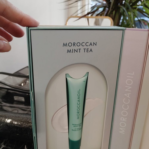 Moroccanoil lip balm collector's edition, set of three, new