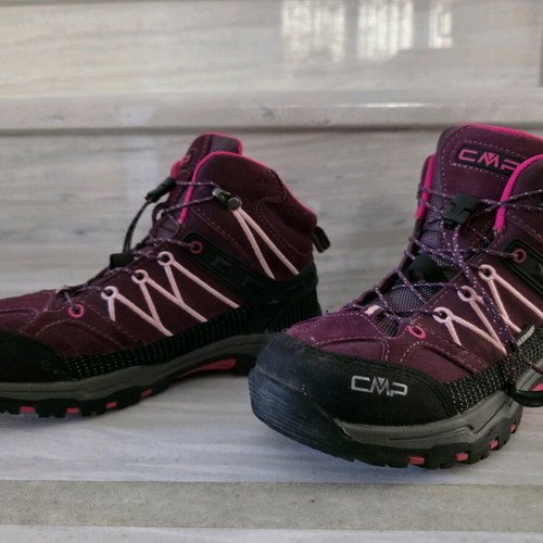 CMP kids boots size 34 like new, pink and purple
