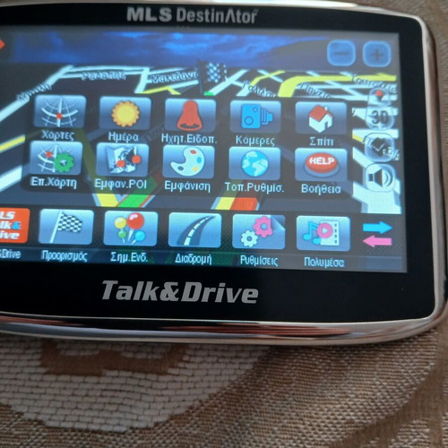 MLS Destinator Talk & Drive 43TSP GPS used, old maps, battery issue