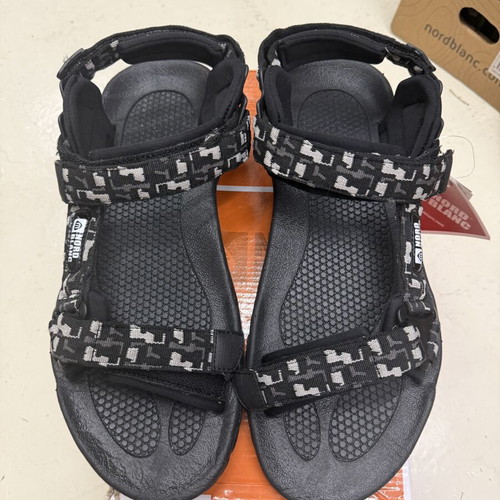Nord Blanc men's sandals size 45 new, black and grey