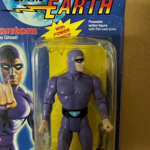 Vintage Galoob Defenders of the Earth The Phantom (1985) sealed like new