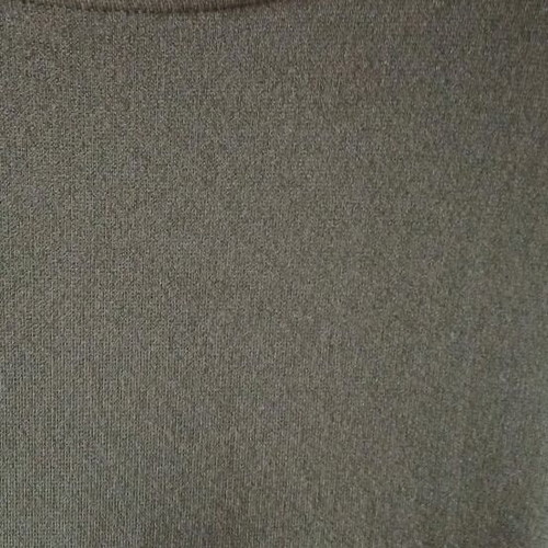 Everyday dress green-khaki with three-quarter sleeves like new