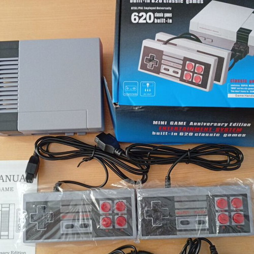 Mini Game Anniversary Edition retro console with 620 classic games