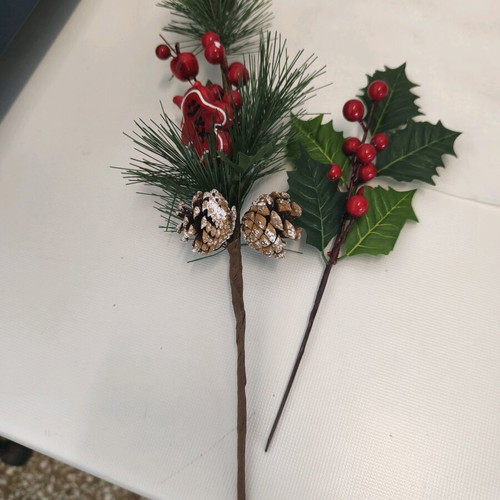 Christmas decorations like new, set of two pieces