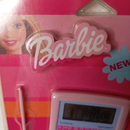 Barbie Touchman Agenda Lexibook Junior vintage, like new