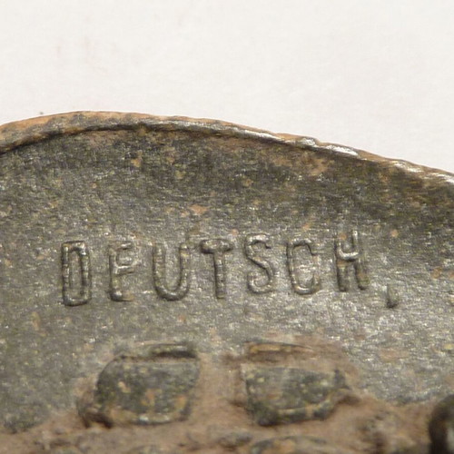 German bronze breast badge WWI used