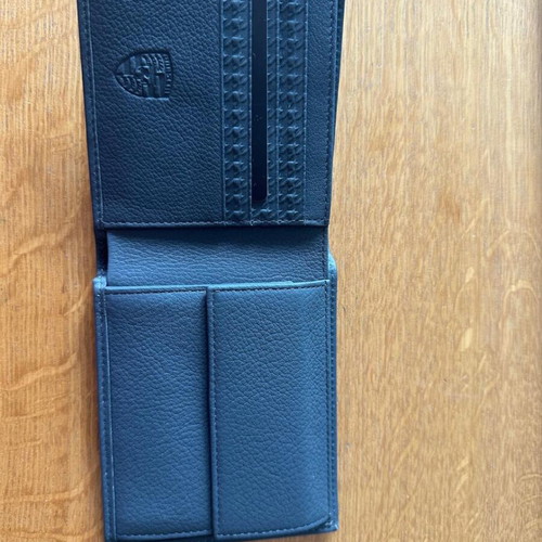 Porsche Design leather wallet, black, unused