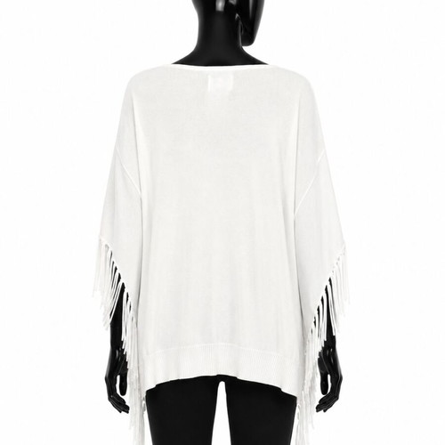 Blu Marielle Knit white women's sweater like new, size L
