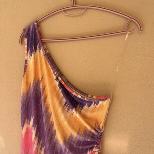 Dress colorful summer new
