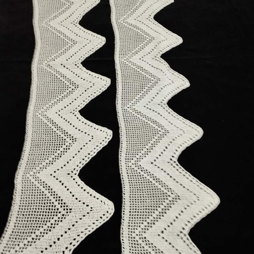 Handmade crochet embroidery like new